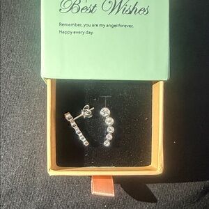 Elegant Silver Stud Earrings